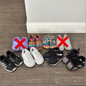 *SOLD* TODDLER SHOE LOT SIZE 7